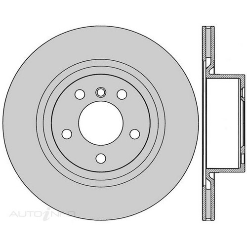 New Genuine PROTEX Rotor - Rear #DR12908