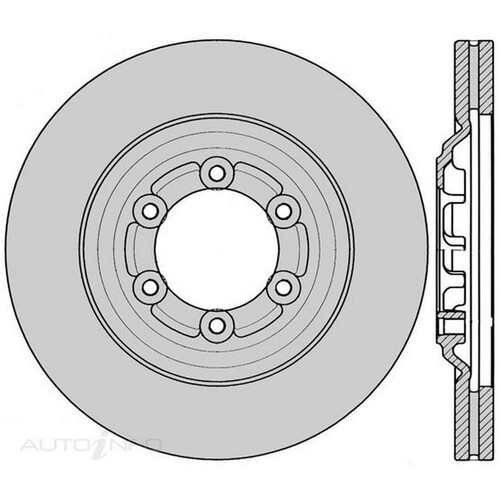 New Genuine PROTEX Rotor - Front #DR12909