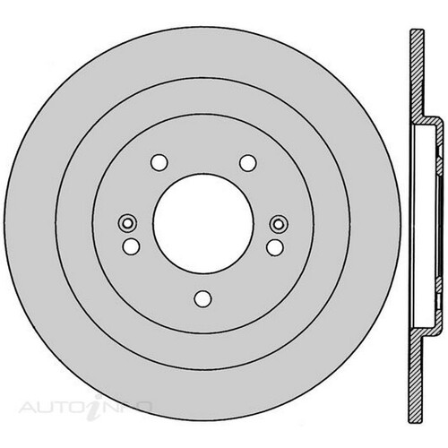 New Genuine PROTEX Rotor - Rear #DR12911