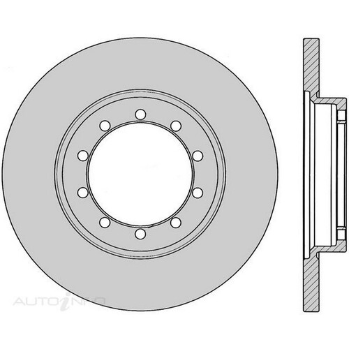 New Genuine PROTEX Rotor - Rear #DR12914