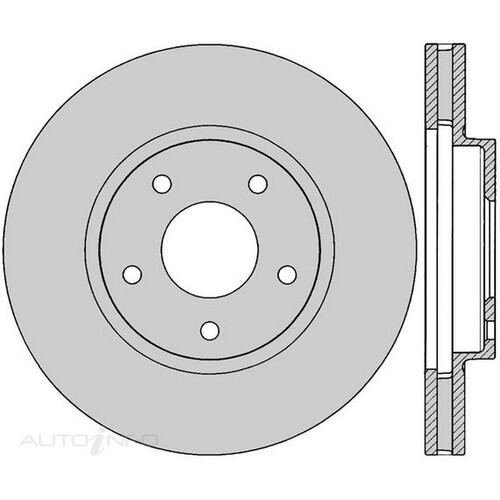 New Genuine PROTEX Rotor - Front #DR12926