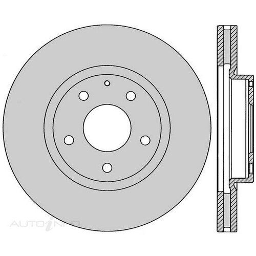 New Genuine PROTEX Rotor - Front #DR12931