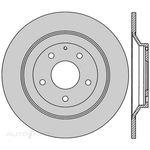 New Genuine PROTEX Rotor - Rear #DR12932