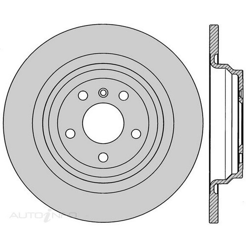 New Genuine PROTEX Rotor - Rear #DR12936