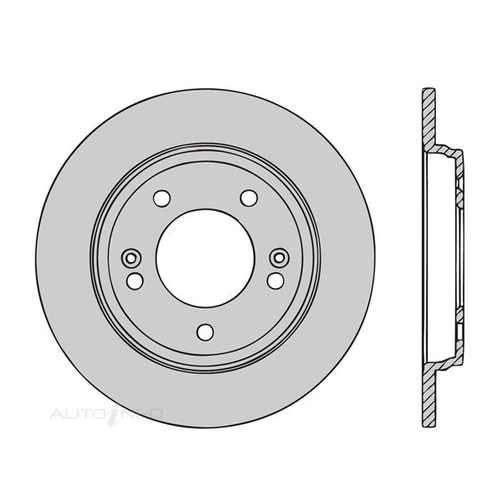 New Genuine PROTEX Disc Rotor - Right #DR1294