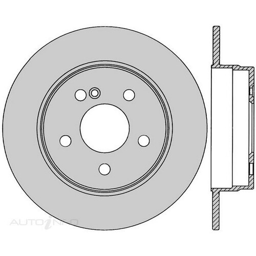 New Genuine PROTEX Rotor - Rear #DR12946
