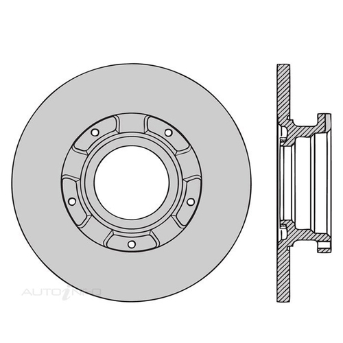 New Genuine PROTEX Disc Rotor #DR1296