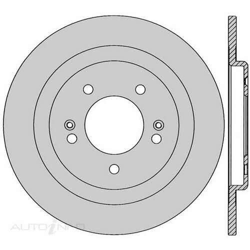 New Genuine PROTEX Rotor - Rear #DR12964