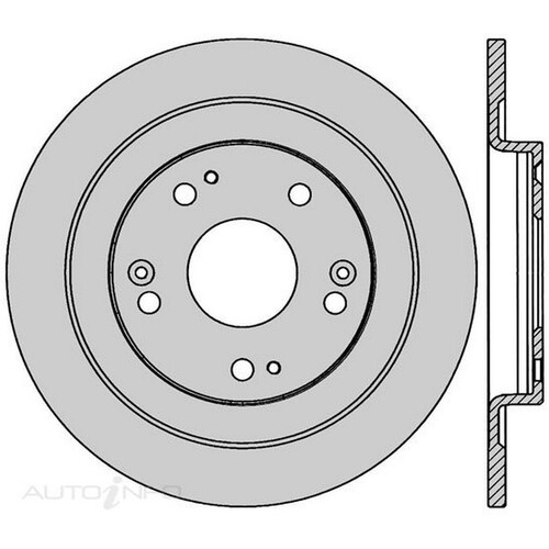 New Genuine PROTEX Rotor - Rear #DR12974