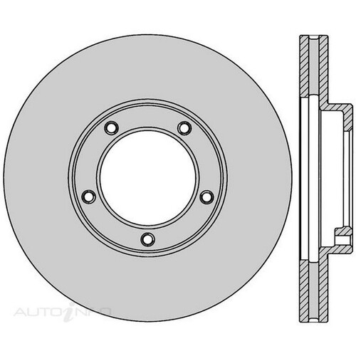 New Genuine PROTEX Rotor - Front #DR12975