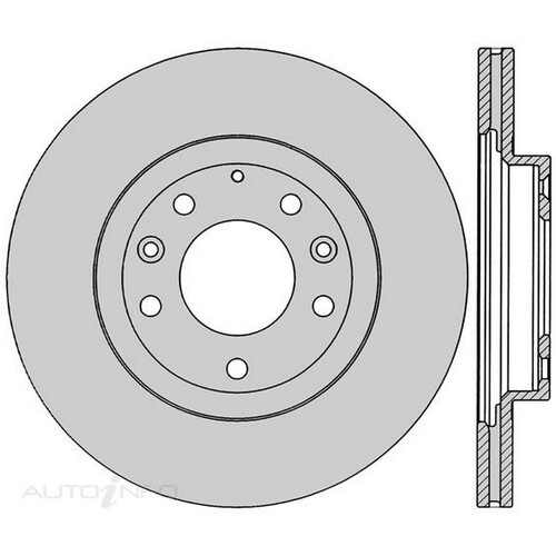 New Genuine PROTEX Rotor - Front #DR12988