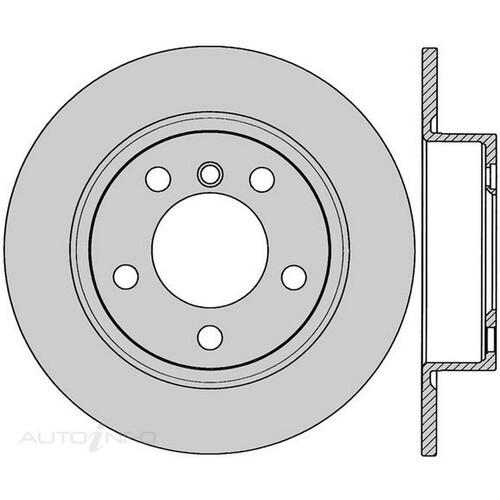 New Genuine PROTEX Rotor - Rear #DR12990