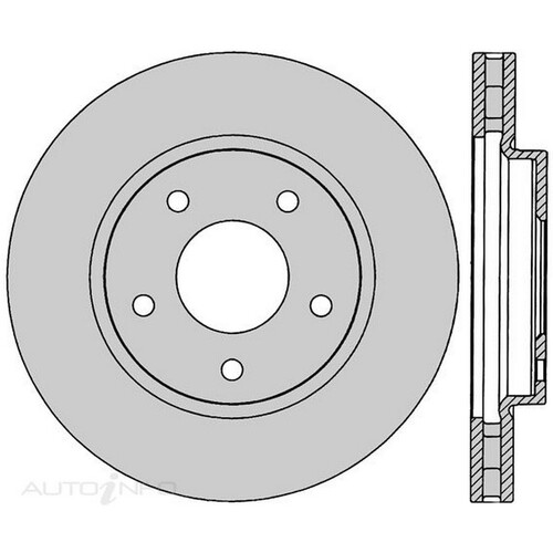 New Genuine PROTEX Rotor - Front #DR12992