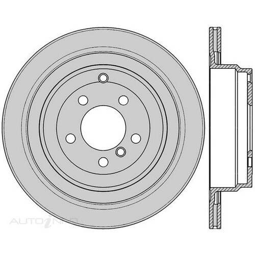 New Genuine PROTEX Rotor - Rear #DR12998