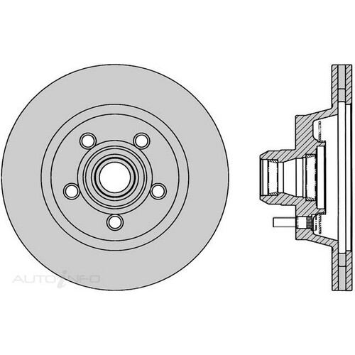 New Genuine PROTEX Rotor - Front #DR130