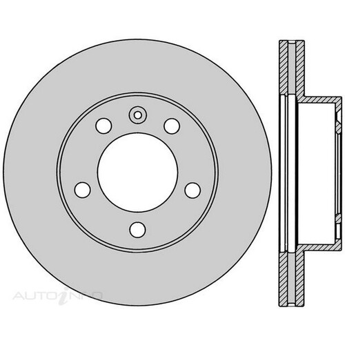 New Genuine PROTEX Rotor - Front #DR13001