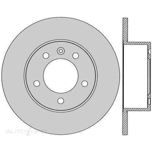 New Genuine PROTEX Rotor - Rear #DR13002