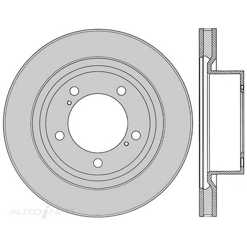 New Genuine PROTEX Rotor - Front #DR13003