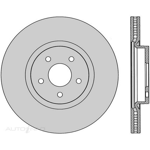 New Genuine PROTEX Rotor - Front #DR13014