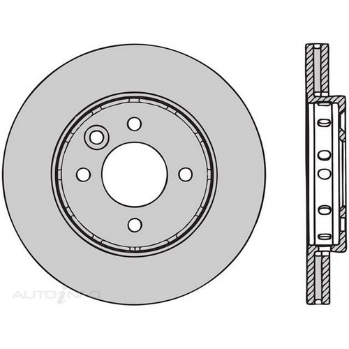 New Genuine PROTEX Disc Rotor #DR1302