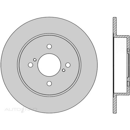 New Genuine PROTEX Rotor - Rear #DR13029