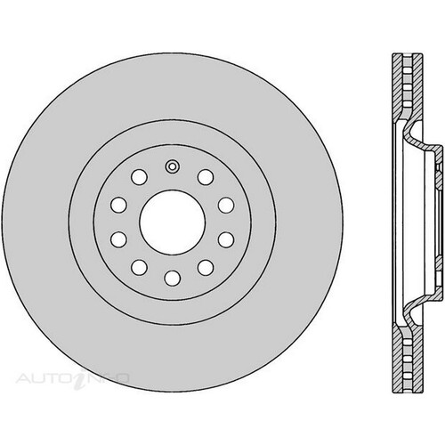 New Genuine PROTEX Rotor - Front #DR13045