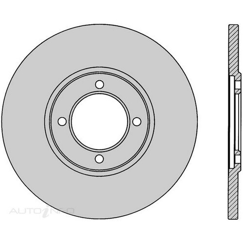 New Genuine PROTEX Rotor - Front #DR140
