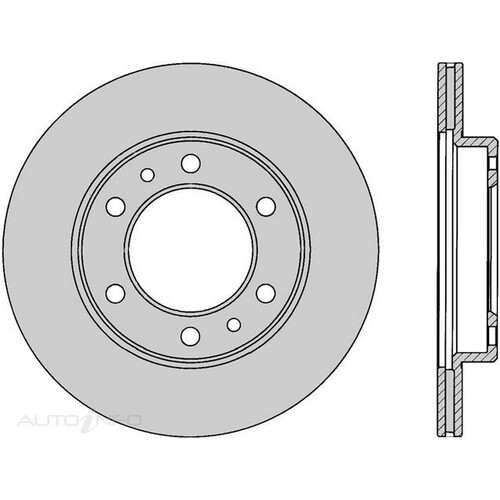 New Genuine PROTEX Rotor - Front #DR151