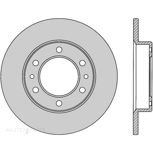 New Genuine PROTEX Rotor - Front #DR154
