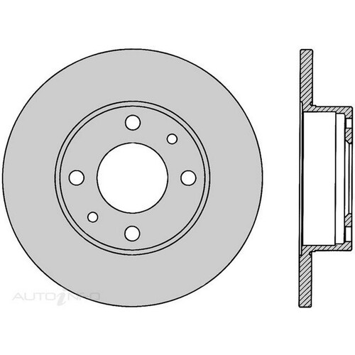 New Genuine PROTEX Rotor - Front #DR160