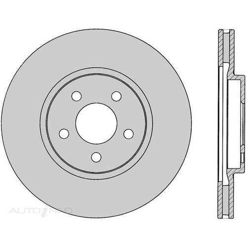 New Genuine PROTEX Rotor - Front #DR167