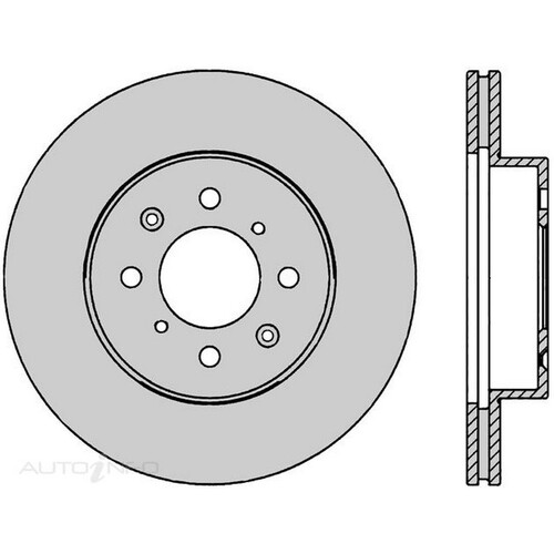 New Genuine PROTEX Rotor - Front #DR184