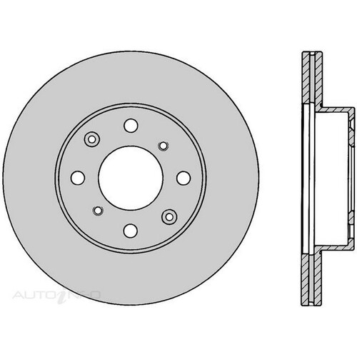 New Genuine PROTEX Rotor - Front #DR196