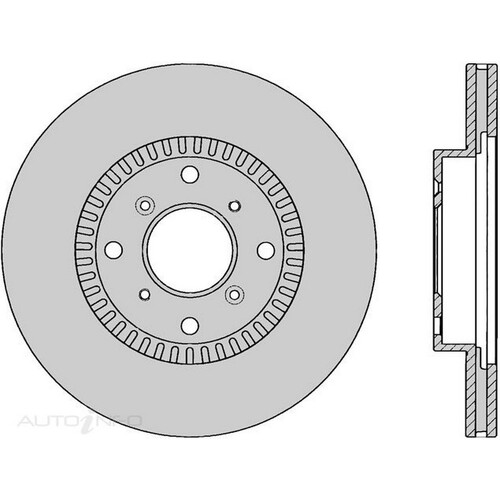 New Genuine PROTEX Rotor - Front #DR200