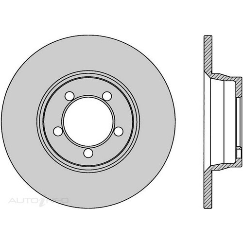 New Genuine PROTEX Rotor - Front #DR201