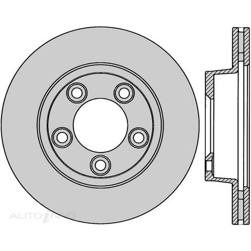 New Genuine PROTEX Rotor - Front #DR202