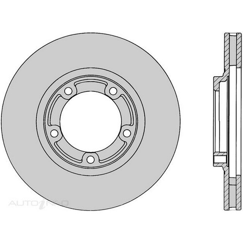 New Genuine PROTEX Rotor - Front #DR208
