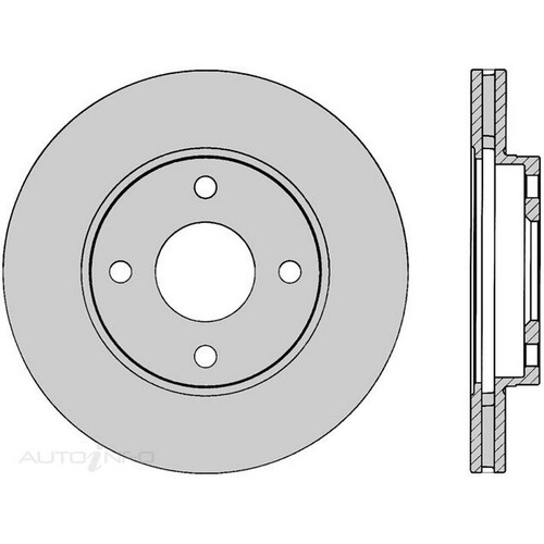 New Genuine PROTEX Rotor - Front #DR2100