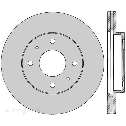 New Genuine PROTEX Rotor - Front #DR2140