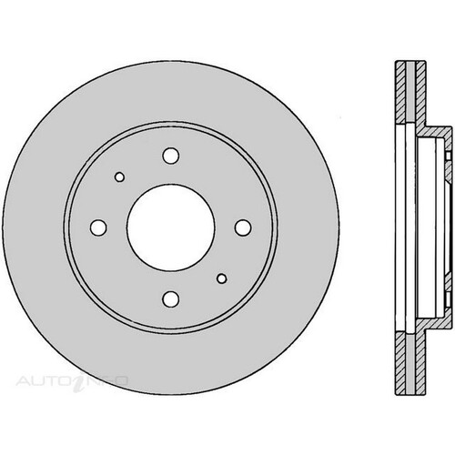New Genuine PROTEX Rotor - Front #DR221