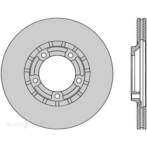 New Genuine PROTEX Rotor - Front #DR226