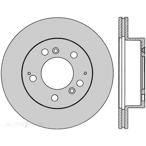 New Genuine PROTEX Rotor - Front #DR2266