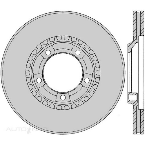 New Genuine PROTEX Rotor - Front #DR230