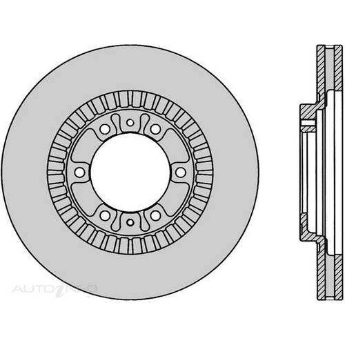New Genuine PROTEX Rotor - Front #DR236
