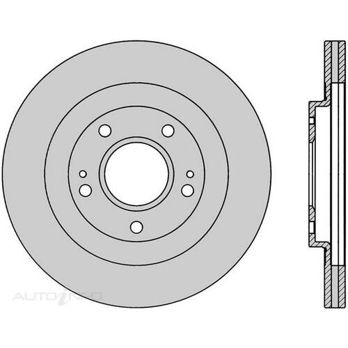New Genuine PROTEX Rotor - Front #DR239