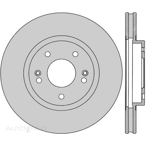 New Genuine PROTEX Rotor - Front #DR2452