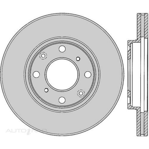 New Genuine PROTEX Rotor - Front #DR2504