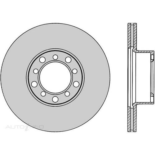 New Genuine PROTEX Rotor - Front #DR255
