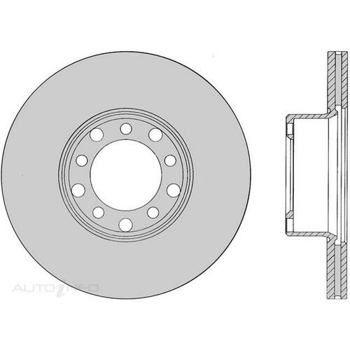 New Genuine PROTEX Rotor - Front #DR258