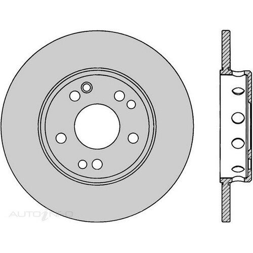 New Genuine PROTEX Rotor - Front #DR263